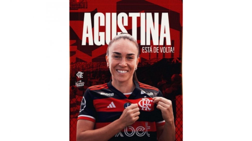 Agustina Barroso vuelve al Flamengo